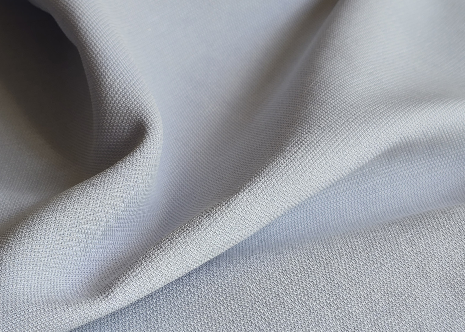 Cotton & Viscose Panama — Grey